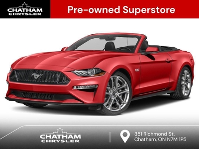 Used 2020 Ford Mustang GT Premium GT PREMIUM HEATED COOL SEATS BLIND SPOT MONITOR for Sale in Chatham, Ontario
