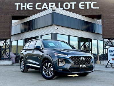 Used 2020 Hyundai Santa Fe Preferred 2.4 w/Sun & Leather Package PREVIOUS DAILY RENTAL! APPLE CARPLAY/ANDROID AUTO, MOONROOF, HEATED LEATHER SEATS/STEERING WHEEL!! for Sale in Sudbury, Ontario
