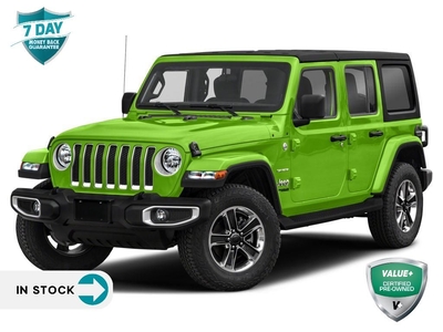 Used 2020 Jeep Wrangler Unlimited Sahara TRAILER TOW KEYLESS ENTRY HEATED SEATS REMOTE START for Sale in Barrie, Ontario