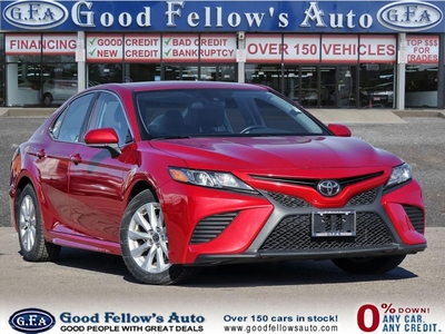 Used 2020 Toyota Camry SE MODEL, LEATHER & CLOTH, REARVIEW CAMERA, HEATED for Sale in Toronto, Ontario