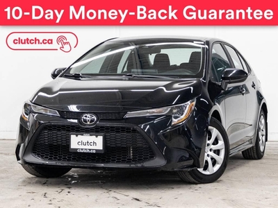 Used 2020 Toyota Corolla LE w/ Apple CarPlay, Bluetooth, Dynamic Cruise, A/C for Sale in Toronto, Ontario