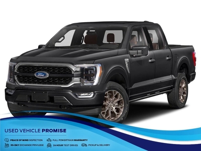 Used 2021 Ford F-150 King Ranch LOCAL BC 1-OWNER, MOONROOF, KR MONOCHROME PKG, FX4 for Sale in Surrey, British Columbia