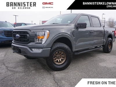 Used 2021 Ford F-150 XLT SUNROOF, LANE-KEEPING ASSISTANCE, AUTOMATIC BRAKING AND BLIND-SPOT MONITORING SYSTEM for Sale in Kelowna, British Columbia
