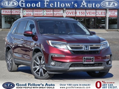 Used 2021 Honda Pilot TOURING MODEL, AWD, 7 PASSENGER, LEATHER SEATS, SU for Sale in North York, Ontario