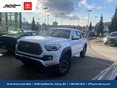 Used 2021 Toyota Tacoma Double Cab 6A SB for Sale in Surrey, British Columbia