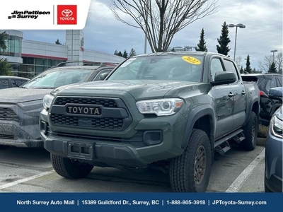 Used 2022 Toyota Tacoma Double Cab 6A SB for Sale in Surrey, British Columbia