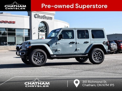Used 2024 Jeep Wrangler Sahara for Sale in Chatham, Ontario