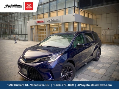 Used 2024 Toyota Sienna Hybrid XSE AWD / LIKE NEW! for Sale in Vancouver, British Columbia