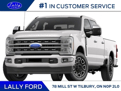 New 2024 Ford F-350 Platinum for Sale in Tilbury, Ontario
