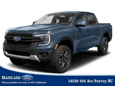 New 2024 Ford Ranger Lariat 500A FX4, SPORT APPEARANCE PACKAGE, 360 CAMERA for Sale in Surrey, British Columbia