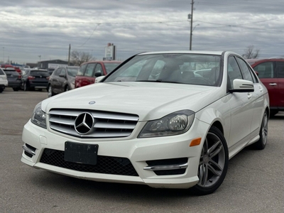 Used 2012 Mercedes-Benz C-Class C 250 4MATIC / HTD LEATHER SEATS / SUNROOF for Sale in Bolton, Ontario