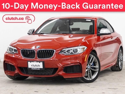 Used 2015 BMW 2 Series M235i w/ Rearview Cam, Dual Zone A/C, Bluetooth for Sale in Toronto, Ontario