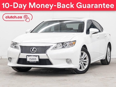 Used 2015 Lexus ES 350 Base w/ Rearview Cam, Bluetooth, Dual Zone A/C for Sale in Toronto, Ontario