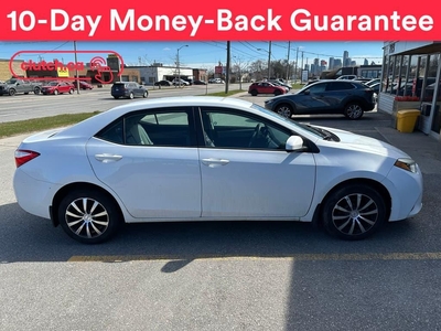 Used 2015 Toyota Corolla LE w/ Rearview Cam, Bluetooth, A/C for Sale in Toronto, Ontario