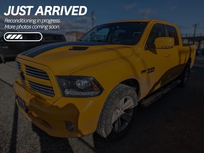 Used 2016 RAM 1500 Sport $195 BI-WEEKLY - ONE OWNER, LOCAL TRADE for Sale in Cranbrook, British Columbia