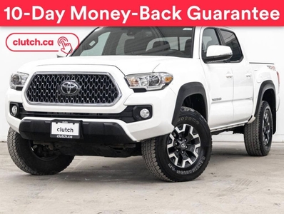 Used 2018 Toyota Tacoma TRD Offroad 4x4 Double Cab w/ Rearview Cam, Bluetooth, Nav for Sale in Toronto, Ontario