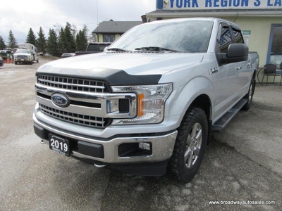 Used 2019 Ford F-150 POWER EQUIPPED XLT-MODEL 6 PASSENGER 2.7L - ECO-BOOST.. 4X4.. CREW-CAB.. SHORTY.. BACK-UP CAMERA.. BLUETOOTH SYSTEM.. KEYLESS ENTRY.. for Sale in Bradford, Ontario
