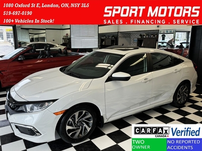 Used 2019 Honda Civic EX+Blind Spot Camera+Roof+New Tires+CLEAN CARFAX for Sale in London, Ontario