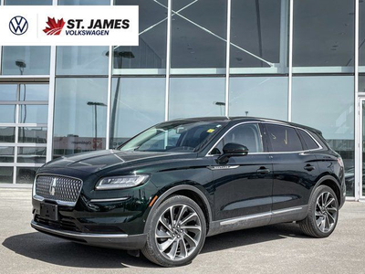 2021 Lincoln Nautilus Reserve | LOW KMs! | CLEAN CARFAX |