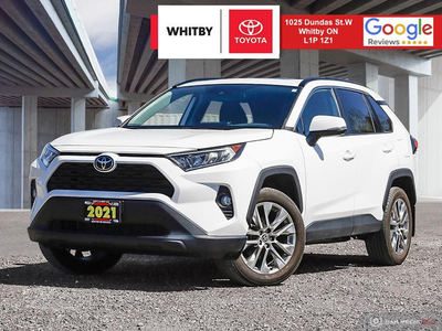 2021 Toyota RAV4 XLE AWD / One Owner / Power Moon Roof / 17