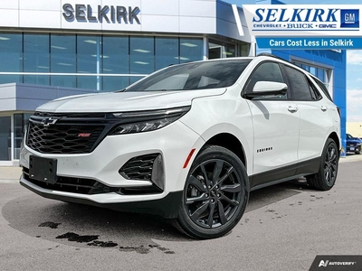 New 2024 Chevrolet Equinox RS for Sale in Selkirk, Manitoba