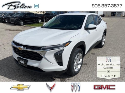 New 2024 Chevrolet Trax LS - Package - $157 B/W for Sale in Bolton, Ontario