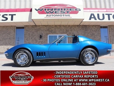 Used 1968 Chevrolet Corvette STINGRAY, NUMBER MATCH 427 BIG BLOCK, 4SP, TRI-PAC for Sale in Headingley, Manitoba