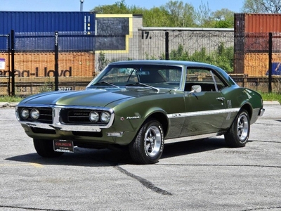 Used 1968 Pontiac Firebird COUPE-H.O.-4 SPEED MANUAL-VEDORO GREEN-MUST SEE!! for Sale in Toronto, Ontario