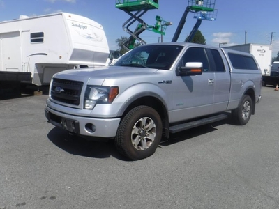 Used 2013 Ford F-150 FX4 SuperCab 6.5-ft. Bed 4WD with Canopy for Sale in Burnaby, British Columbia