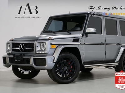 Used 2013 Mercedes-Benz G-Class G 63 AMG V8 CARBON FIBER DESIGNO LEATHER for Sale in Vaughan, Ontario