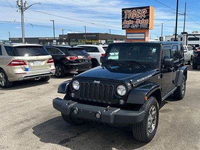 Used 2015 Jeep Wrangler RUBICON, 4 DOOR, MANUAL, RUNS GREAT, AS IS SPEICAL for Sale in London, Ontario