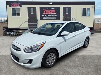 Used 2016 Hyundai Accent GL NO ACCIDENTES ONE OWNER HEATED SEATS BLUETOOTH CRUISE CONTROL ACTIVE ECO for Sale in Pickering, Ontario