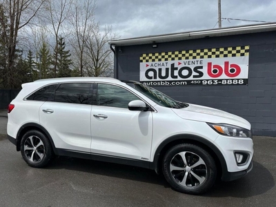 Used 2016 Kia Sorento EX 7 PLACES ( AWD 4x4 - CUIR - TOIT PANORAMIQUE ) for Sale in Laval, Quebec