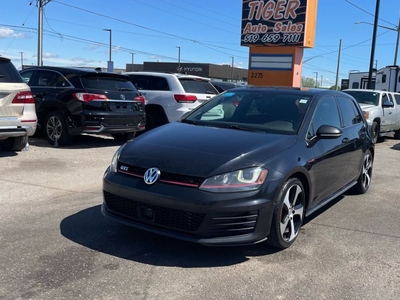 Used 2017 Volkswagen Golf GTI AUTOBAHN, NO ACCIDENTS, ONLY 161KMS, CERTIFIED for Sale in London, Ontario