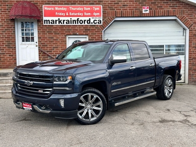 Used 2018 Chevrolet Silverado 1500 LTZ Z71 HTD/CLD Leather NAV XM CarPlay Backup Tow for Sale in Bowmanville, Ontario