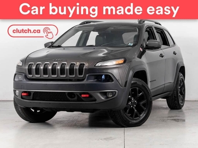 Used 2018 Jeep Cherokee Trailhawk w/ Sunroof, Leather, Nav for Sale in Bedford, Nova Scotia