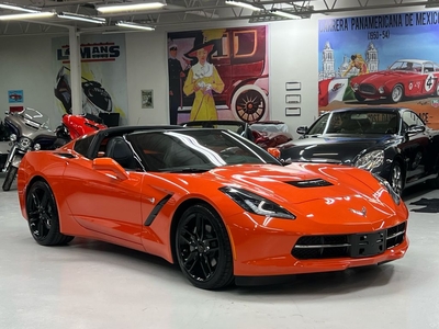 Used 2019 Chevrolet Corvette Stingray 1LT Sebring Orange Tintcoat for Sale in Paris, Ontario