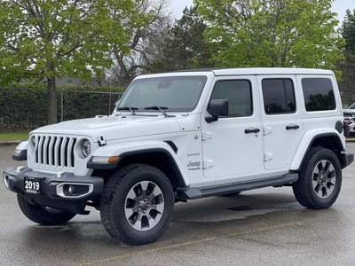 Used 2019 Jeep Wrangler Unlimited Sahara Sky One-Touch Power Top for Sale in Gananoque, Ontario