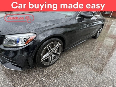Used 2019 Mercedes-Benz C-Class C 300 AWD w/ Apple CarPlay & Android Auto, 360 Degree Cam, Bluetooth for Sale in Toronto, Ontario