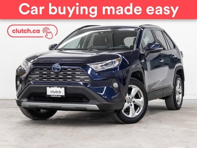 Used 2019 Toyota RAV4 Hybrid Limited w/ Apple CarPlay, Bluetooth, 360 Degree Cam for Sale in Toronto, Ontario
