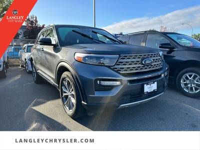 Used 2023 Ford Explorer Limited Cooled Seats Pano-Sunroof Thir Row Seating for Sale in Surrey, British Columbia
