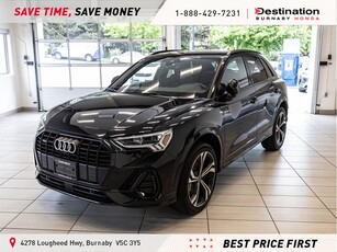 Used Audi Q3 2021 for sale in Burnaby, British-Columbia