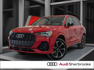 Used Audi Q3 2023 for sale in Sherbrooke, Quebec