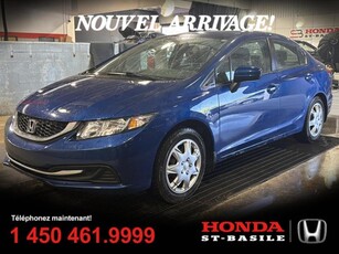 Used Honda Civic 2014 for sale in st-basile-le-grand, Quebec