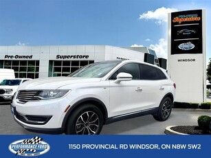 Used Lincoln MKX 2017 for sale in Windsor, Ontario