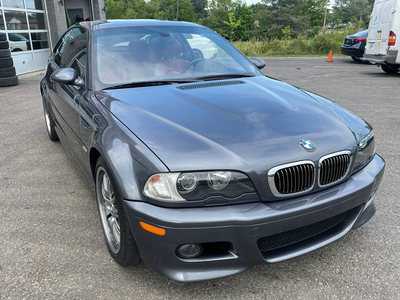 2002 BMW M3, Clean Title All Original Red Leather Int.