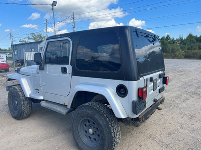 2005 JEEP WRANGLER JUST IN FOR SALE AT U-PICK AUTO PARTS