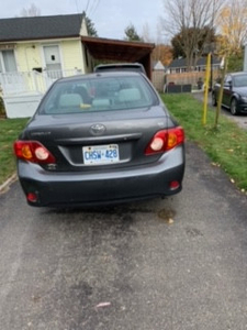 2009 Toyota Corolla gray - one owner