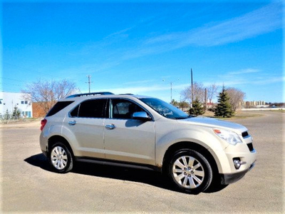 SOLD Chevrolet equinox ltz awd-HEATED LEATHER-SUNROOF-2.4l 4 cyl