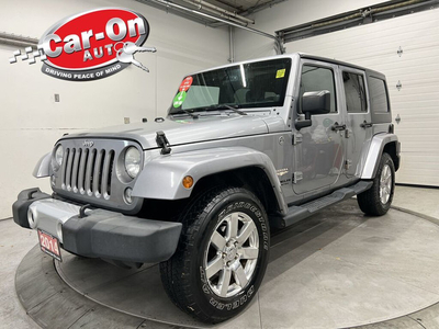 2014 Jeep WRANGLER UNLIMITED SAHARA UNLIMITED 4DR| DUAL TOP| LO